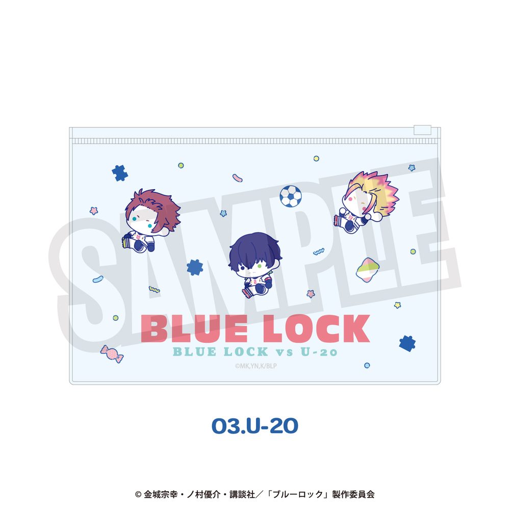 ブルーロック クリアポーチ 03 U-20 ("Blue Lock" Clear Pouch 03 U-20)