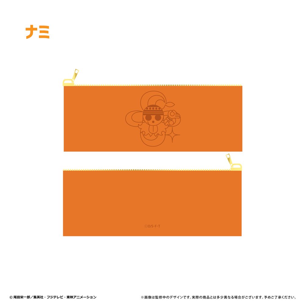 ONE PIECE レザースリムマルチケース Vol.1 ナミ ("One Piece" Leather Slim Multi Case Vol. 1 Nami)