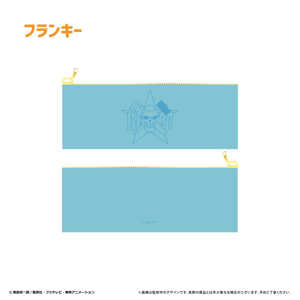 ONE PIECE レザースリムマルチケース Vol.2 フランキー ("One Piece" Leather Slim Multi Case Vol. 2 Franky)