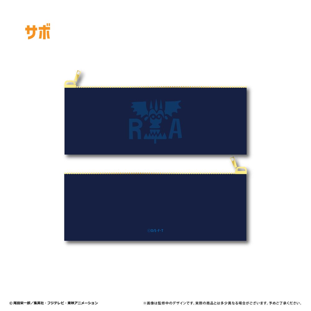 ONE PIECE レザースリムマルチケース Vol.3 サボ ("One Piece" Leather Slim Multi Case Vol. 3 Sabo)
