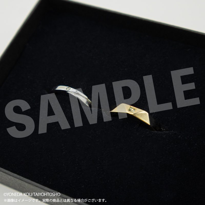 ヨネダコウ 2連リング 囀る鳥は羽ばたかない (Kou Yoneda Two-strand Ring "Twittering Birds Never Fly")