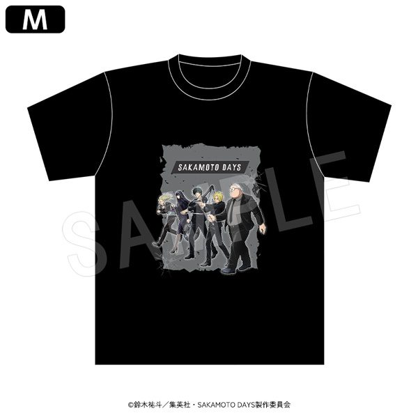 SAKAMOTO DAYS Tシャツ 出陣Ver. Mサイズ ("Sakamoto Days" T-shirt Departure Ver. (M Size))