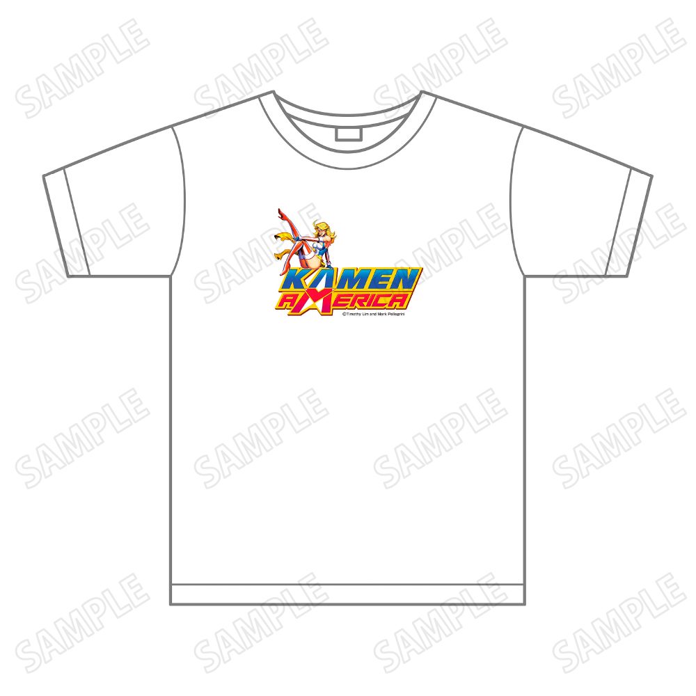 仮面アメリカ Tシャツ B ("Kamen America" T-shirt B)