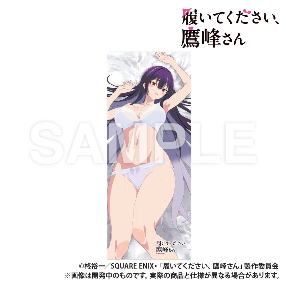 履いてください、鷹峰さん フェイスタオル 下着Ver. ("Please Put Them On, Takamine-san" Face Towel Lingerie Ver.)