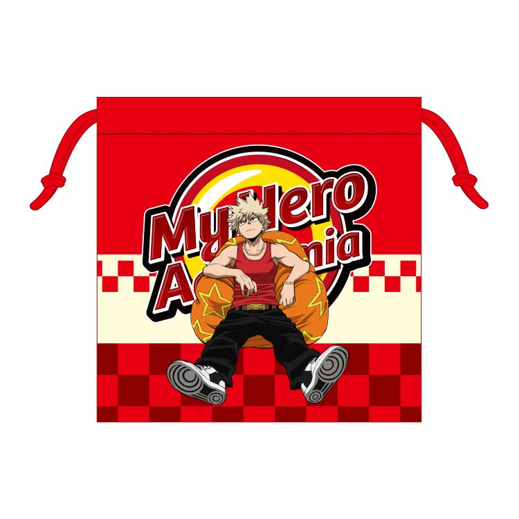 僕のヒーローアカデミア 巾着 爆豪勝己 レッドコスチュームVer. ("My Hero Academia" Kinchaku Bakugo Katsuki Red Costume Ver.)