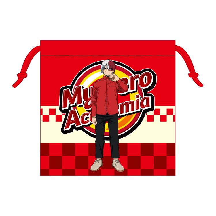 僕のヒーローアカデミア 巾着 轟焦凍 レッドコスチュームVer. ("My Hero Academia" Kinchaku Todoroki Shoto Red Costume Ver.)