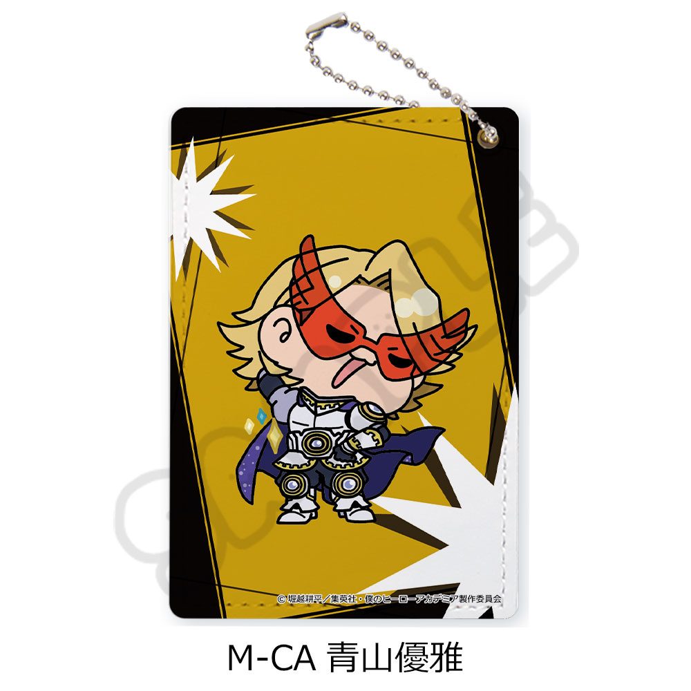 僕のヒーローアカデミア みんなmochocho化大作戦! 第5弾 パスケース M-CA 青山優雅 ("My Hero Academia" Minna mochocho Ka Daisakusen! Vol. 5 Pass Case M-CA Aoyama Yuga)