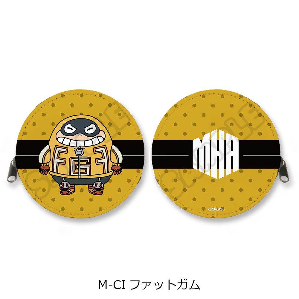 僕のヒーローアカデミア みんなmochocho化大作戦! 第5弾 丸形コインケース M-CI ファットガム ("My Hero Academia" Minna mochocho Ka Daisakusen! Vol. 5 Round Coin Case M-CI Fatgum)
