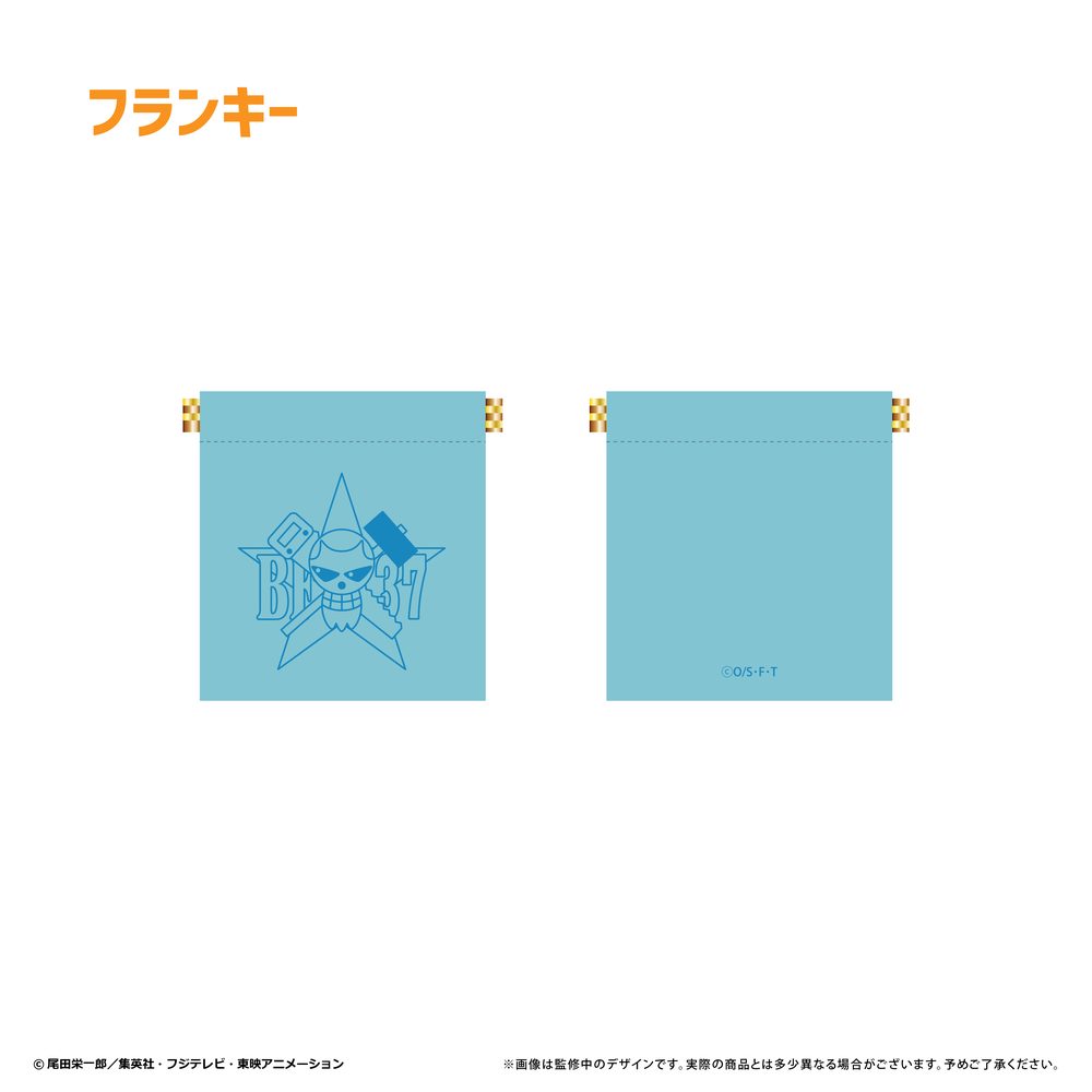 ONE PIECE レザーバネポーチ Vol.2 フランキー ("One Piece" Leather Spring Pouch Vol. 2 Franky)