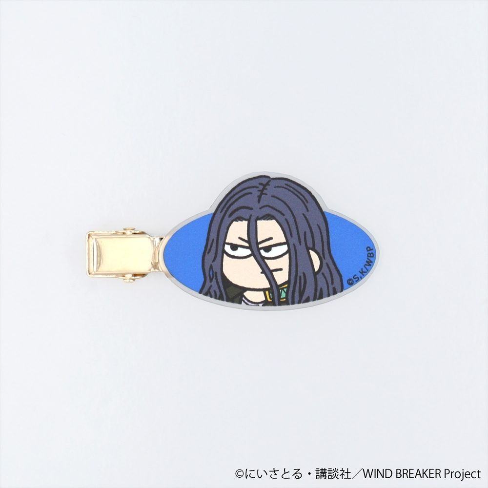 WIND BREAKER ジロリ ヘアクリップ 杉下京太郎 ("Wind Breaker" Jirori Hair Clip Sugishita Kyotaro)