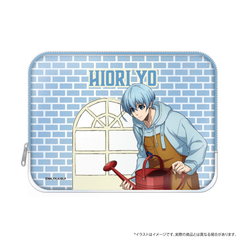 ブルーロック スクエアポーチ 氷織羊(お花屋さん) ("Blue Lock" Square Pouch Hiori Yo (Florist))