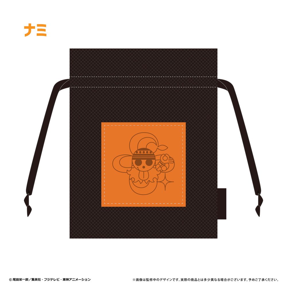 ONE PIECE メッシュ巾着 Vol.1 ナミ ("One Piece" Mesh Kinchaku Vol. 1 Nami)
