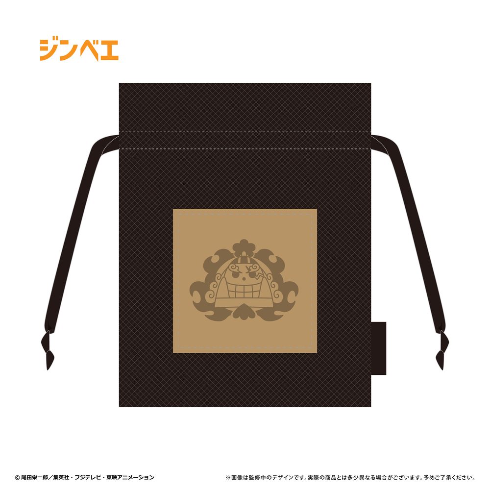 ONE PIECE メッシュ巾着 Vol.3 ジンベエ ("One Piece" Mesh Kinchaku Vol. 3 Jinbe)