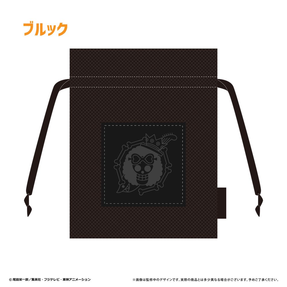 ONE PIECE メッシュ巾着 Vol.3 ブルック ("One Piece" Mesh Kinchaku Vol. 3 Brook)