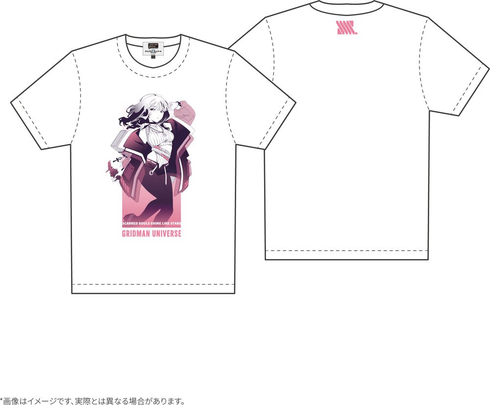 グリッドマン ユニバース Dreamy Divas Ver. Tシャツ(A) 南夢芽 Lサイズ ("GRIDMAN UNIVERSE" Dreamy Divas Ver. T-shirt (A) Minami Yume (L Size))
