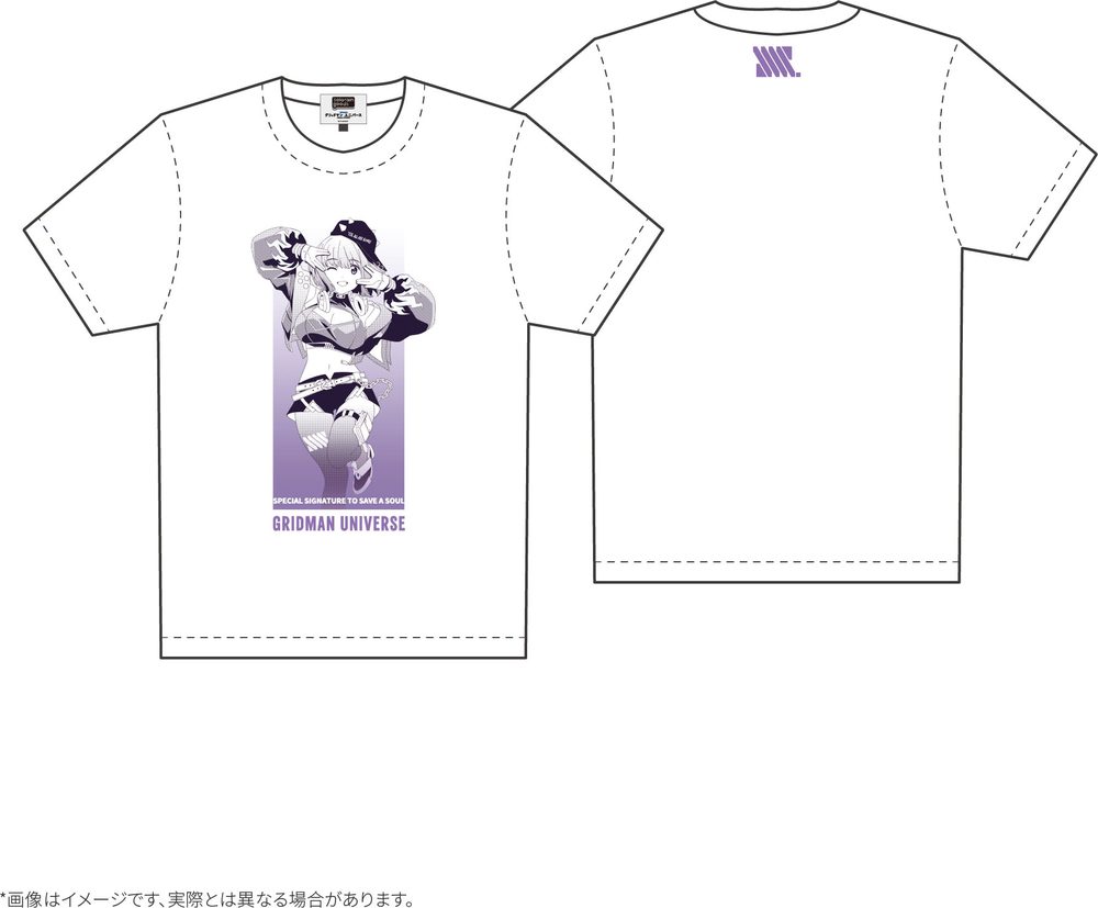 グリッドマン ユニバース Dreamy Divas Ver. Tシャツ(A) 新条アカネ XLサイズ ("GRIDMAN UNIVERSE" Dreamy Divas Ver. T-shirt (A) Shinjo Akane (XL Size))