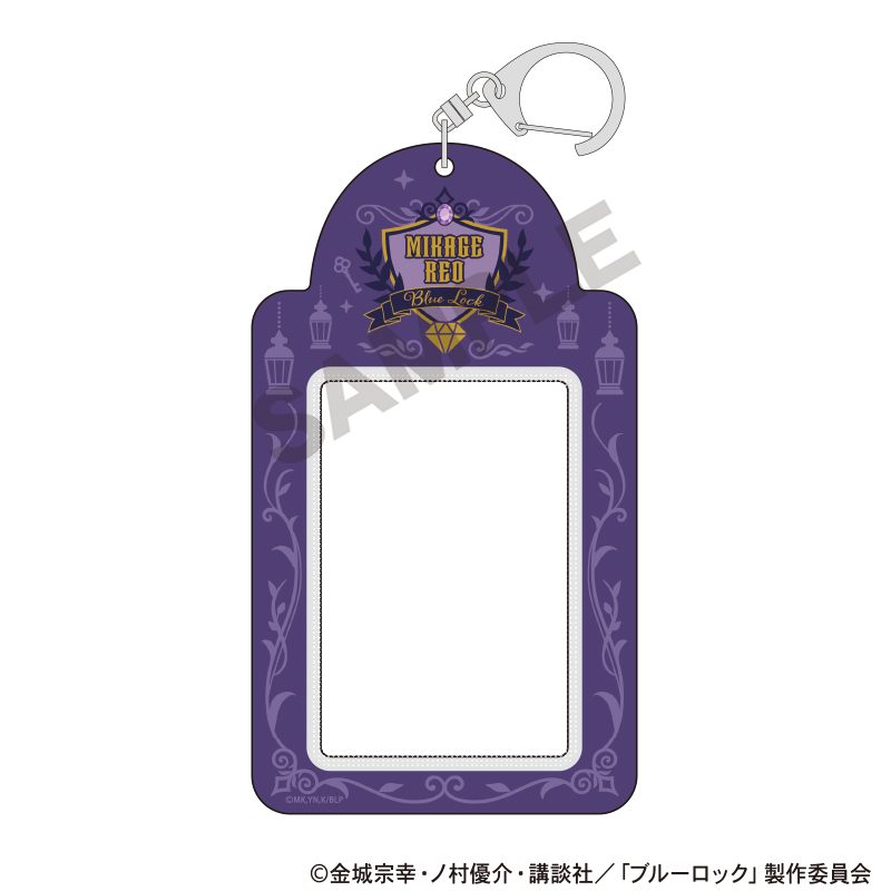 ブルーロック カードケースキーホルダー 御影玲王 シーカー ("Blue Lock" Card Case Key Chain Mikage Reo Seeker)