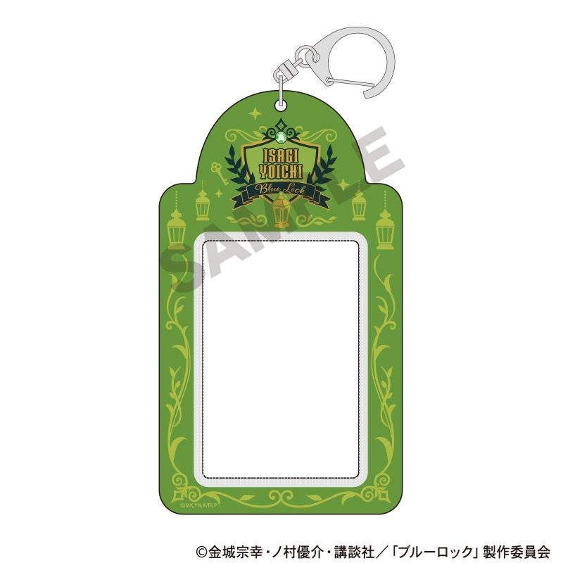 ブルーロック カードケースキーホルダー 潔世一 シーカー ("Blue Lock" Card Case Key Chain Isagi Yoichi Seeker)