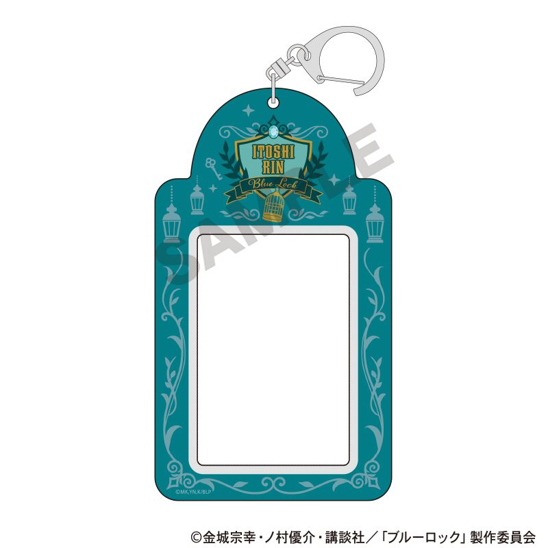 ブルーロック カードケースキーホルダー 糸師凛 シーカー ("Blue Lock" Card Case Key Chain Itoshi Rin Seeker)