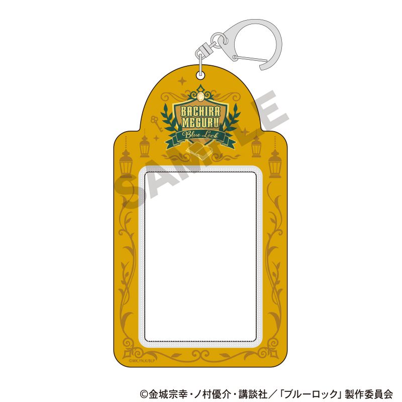 ブルーロック カードケースキーホルダー 蜂楽廻 シーカー ("Blue Lock" Card Case Key Chain Bachira Meguru Seeker)