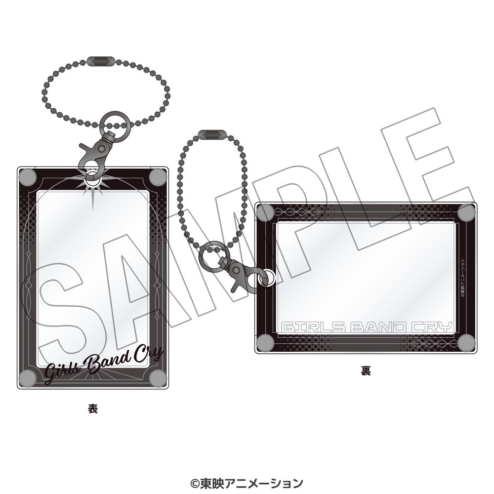 ガールズバンドクライ チェキホルダー ステージ衣装風 ("Girls Band Cry" Instax Holder Stage Costume Style)