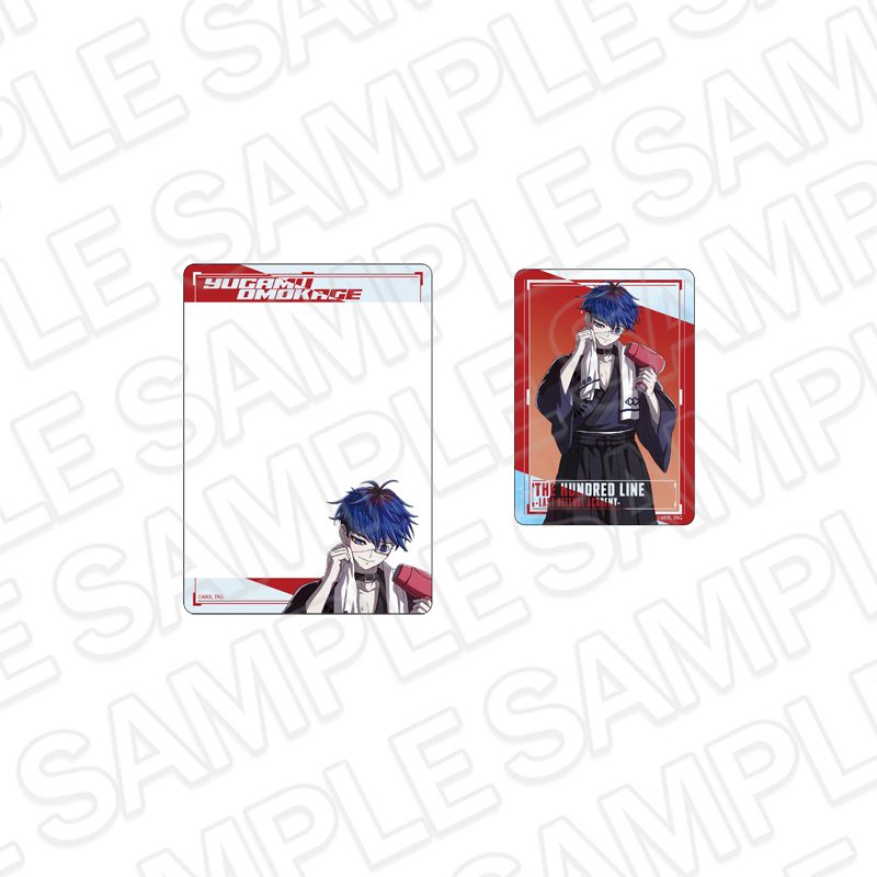 HUNDRED LINE -最終防衛学園- 硬質カードケースセット 面影歪 朝支度Ver. ("The Hundred Line -Last Defense Academy-" Hard Card Case Set Omokage Yugamu Ready in the Morning Ver.)