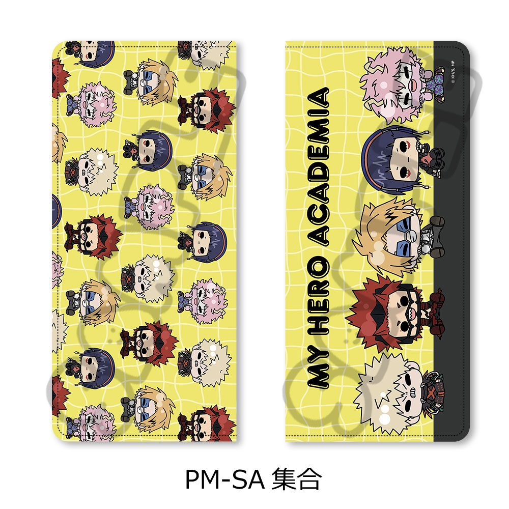 僕のヒーローアカデミア POTEmocho 第2弾 プレミアムチケットケース PM-SA 集合 ("My Hero Academia" POTEmocho Vol. 2 Premium Ticket Case PM-SA Group)
