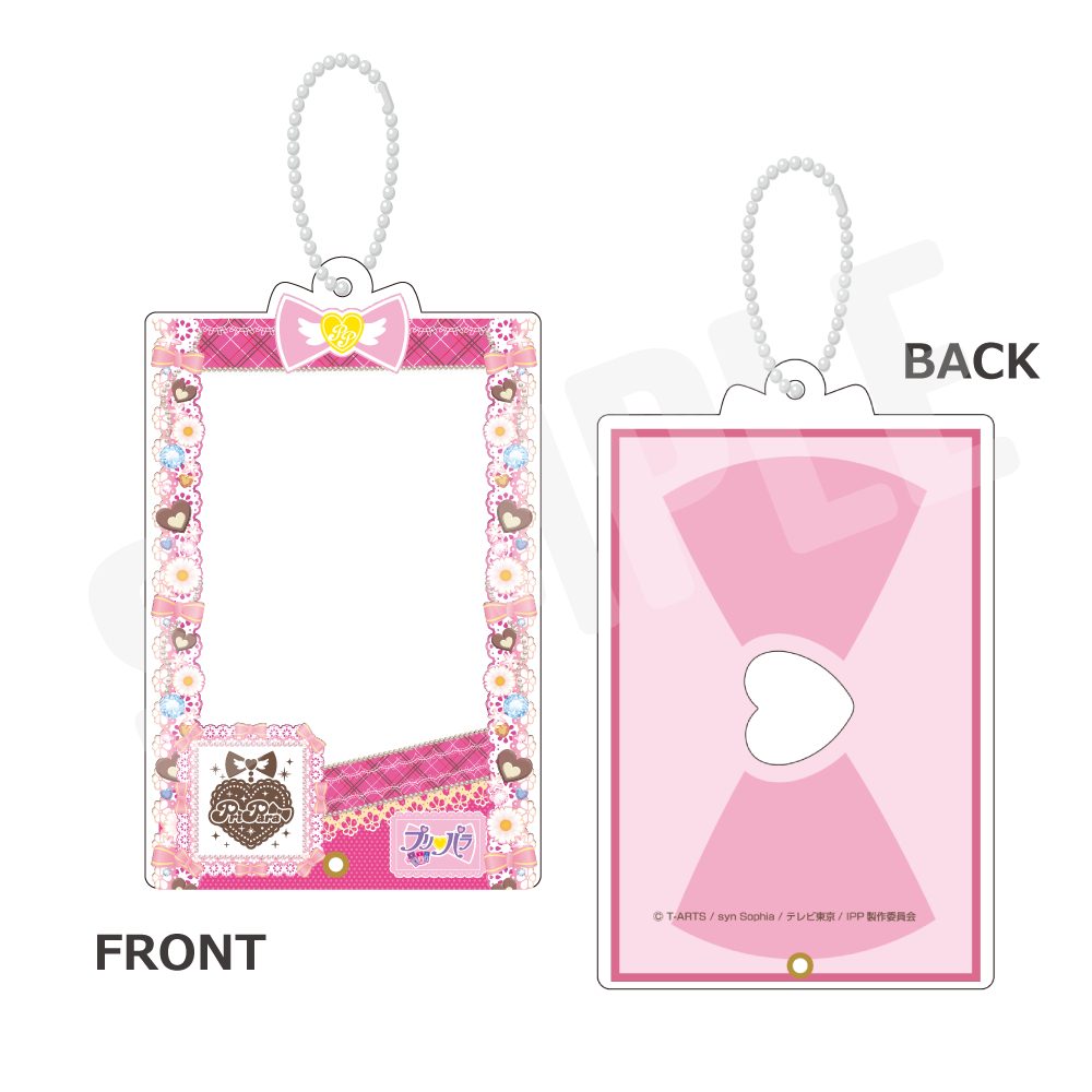 プリパラ プリチケ風キャラカードホルダー ("PriPara" PriTicke Style Character Card Holder)