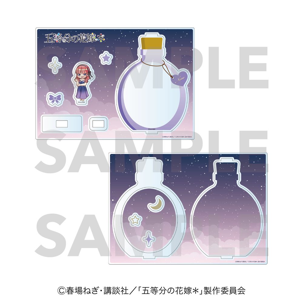 五等分の花嫁* アクリルフレーム Night sky color Dress 中野二乃 ("The Quintessential Quintuplets Specials 2" Acrylic Frame Night Sky Color Dress Nakano Nino)