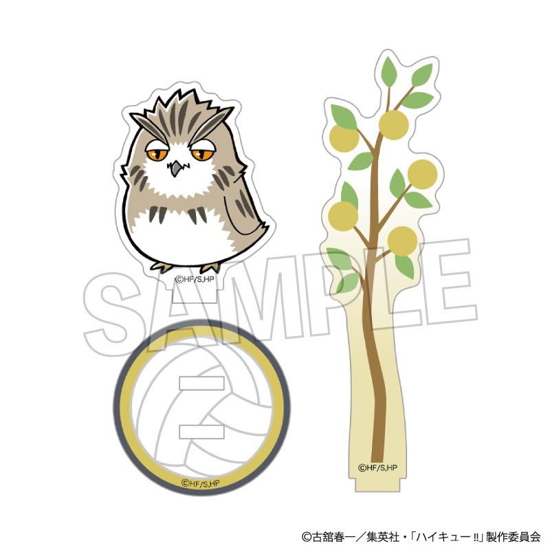 ハイキュー!! アクリルスティック ボクトフクロウ ("Haikyu!!" Acrylic Stick Bokuto Owl)