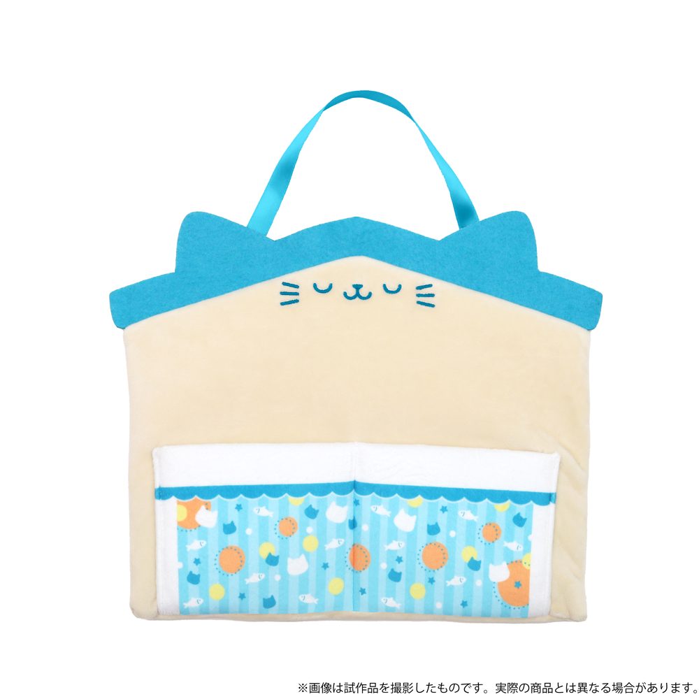 ノンキャラオリジナル withCAT ウォールポケット みずいろ (Non Character Original withCAT Wall Pocket Light Blue)