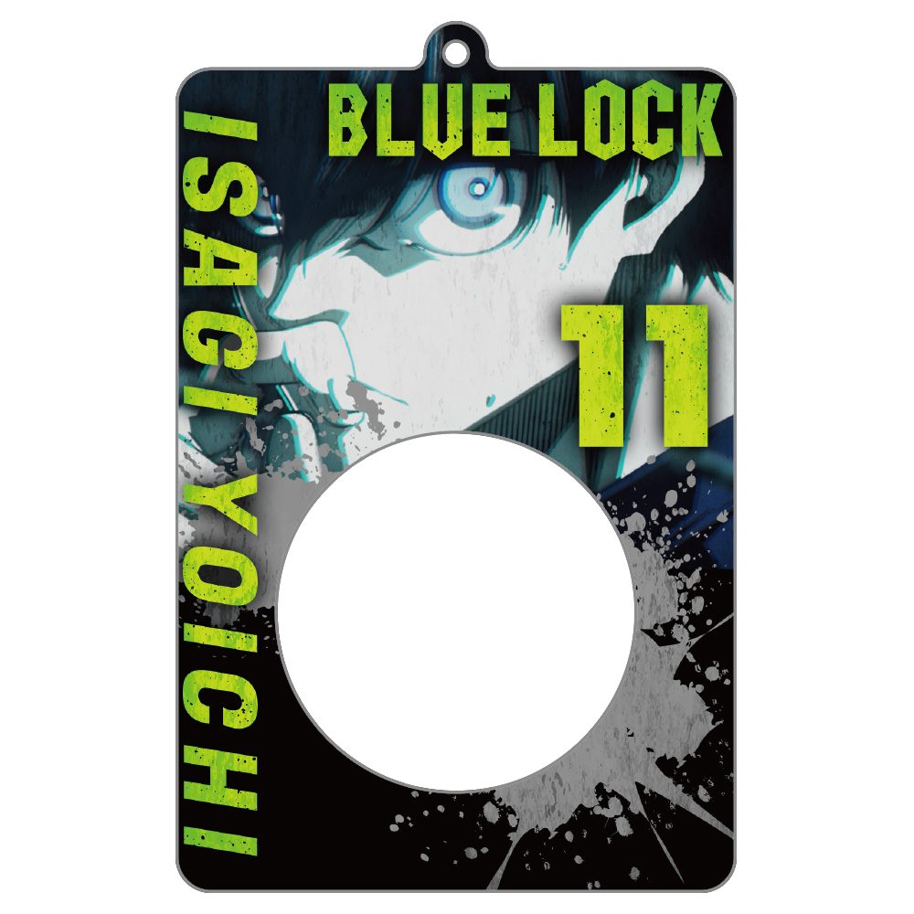 ブルーロック 潔世一 缶バッジホルダー ("Blue Lock" Isagi Yoichi Can Badge Holder)