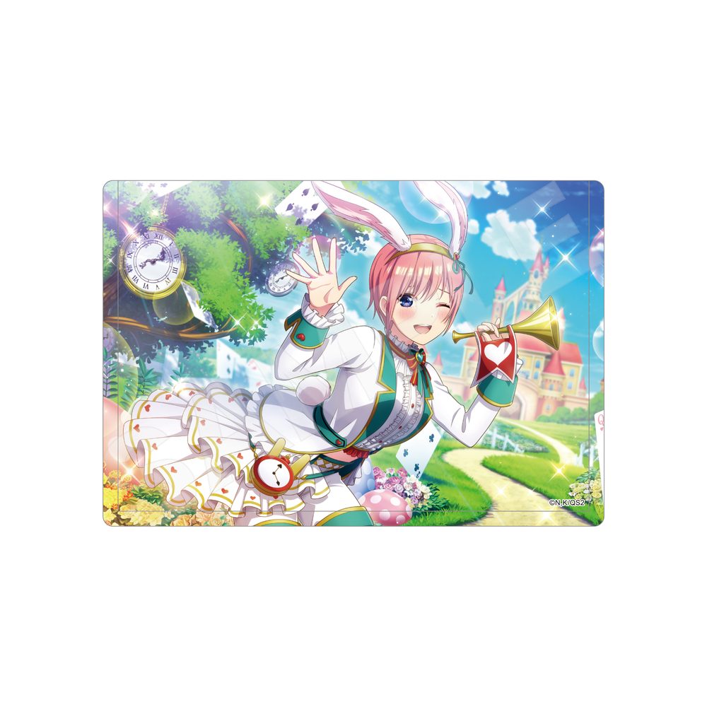 五等分の花嫁 五つ子ちゃんはパズルを五等分できない。 硬質カードケース 01 一花 ("The Quintessential Quintuplets: The Quintuplets Can't Divide the Puzzle Into Five Equal Parts" Hard Card Case 01 Ichika)