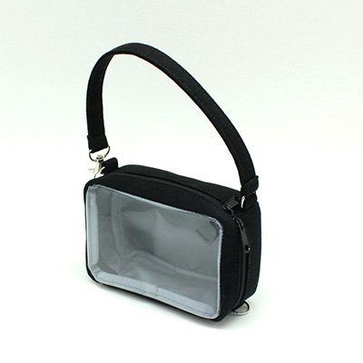 CONC-CO549 ミニぬいポーチ Sサイズ ブラック (Mini Nui Pouch Black (S Size))