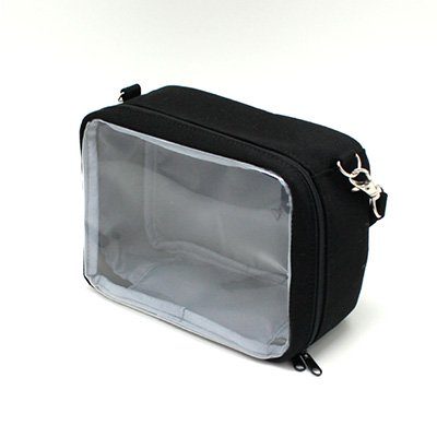 CONC-CO550 ミニぬいポーチ Lサイズ ブラック (Mini Nui Pouch Black (L Size))