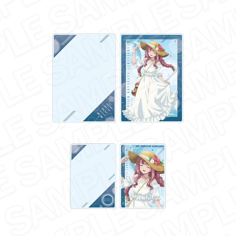 カードファイト!! ヴァンガード Divinez デラックス決勝編 硬質カードケース 御薬袋ミレイ バカンスVer. ("Card Fight!! Vanguard Divinez Deluxe Finals" Hard Card Case Minae Mirei Vacation Ver.)
