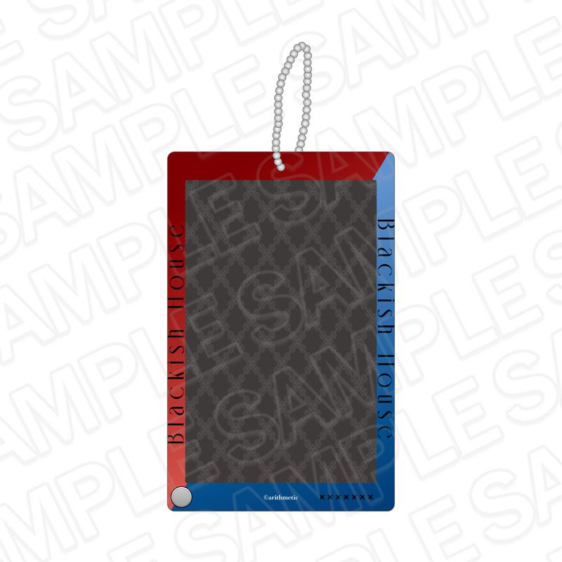 Blackish House アクリルカードホルダー CAFE Ver. ("Blackish House" Acrylic Card Holder Cafe Ver.)