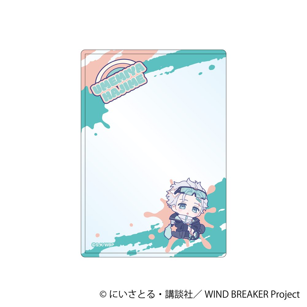 WIND BREAKER 硬質カードケース 梅宮一 ぱすてるぽっぷ ("Wind Breaker" Hard Card Case Umemiya Hajime Pastel Pop)