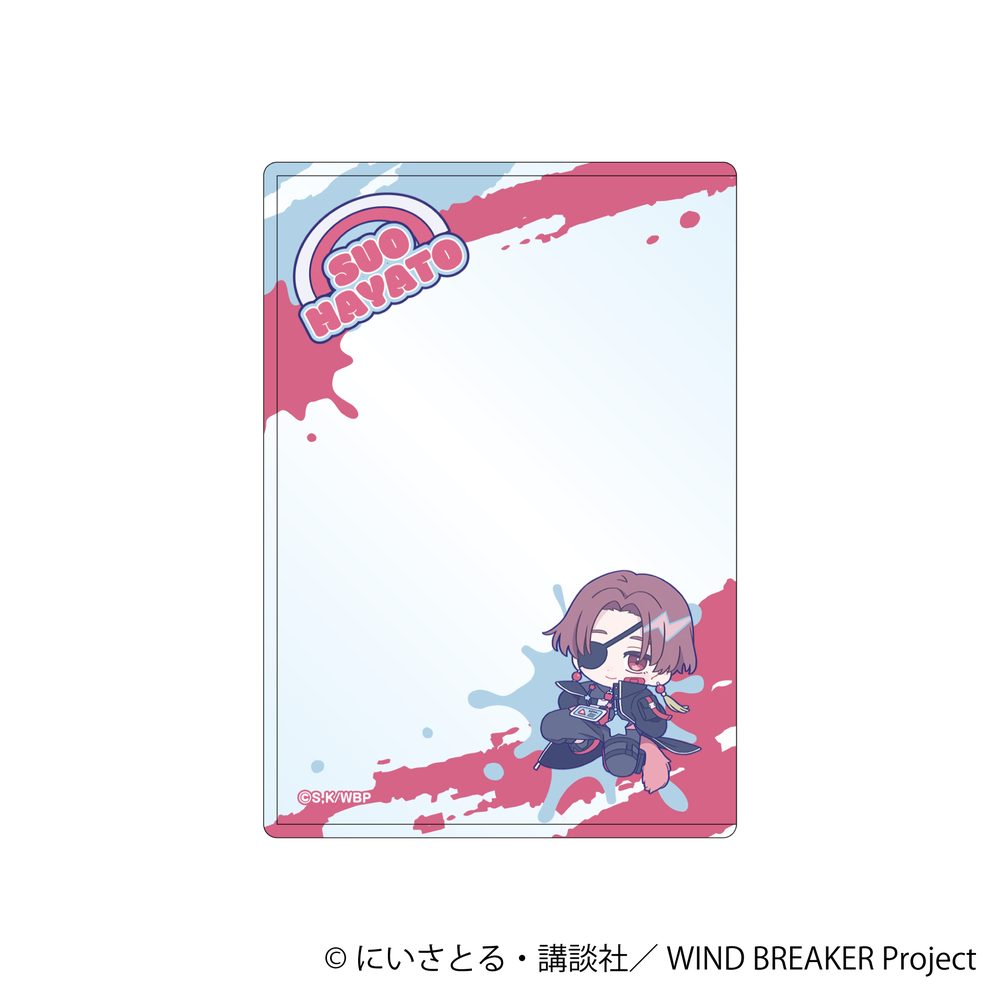 WIND BREAKER 硬質カードケース 蘇枋隼飛 ぱすてるぽっぷ ("Wind Breaker" Hard Card Case Suo Hayato Pastel Pop)
