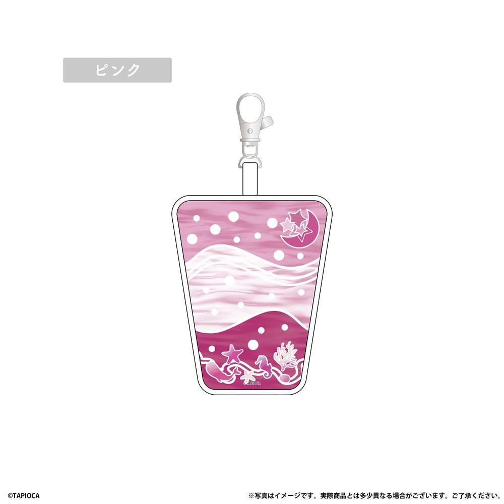 タピオカ オリジナル タピオカ海クリアポーチ ピンク (Tapioca Original Tapioca Sea Clear Pouch Pink)