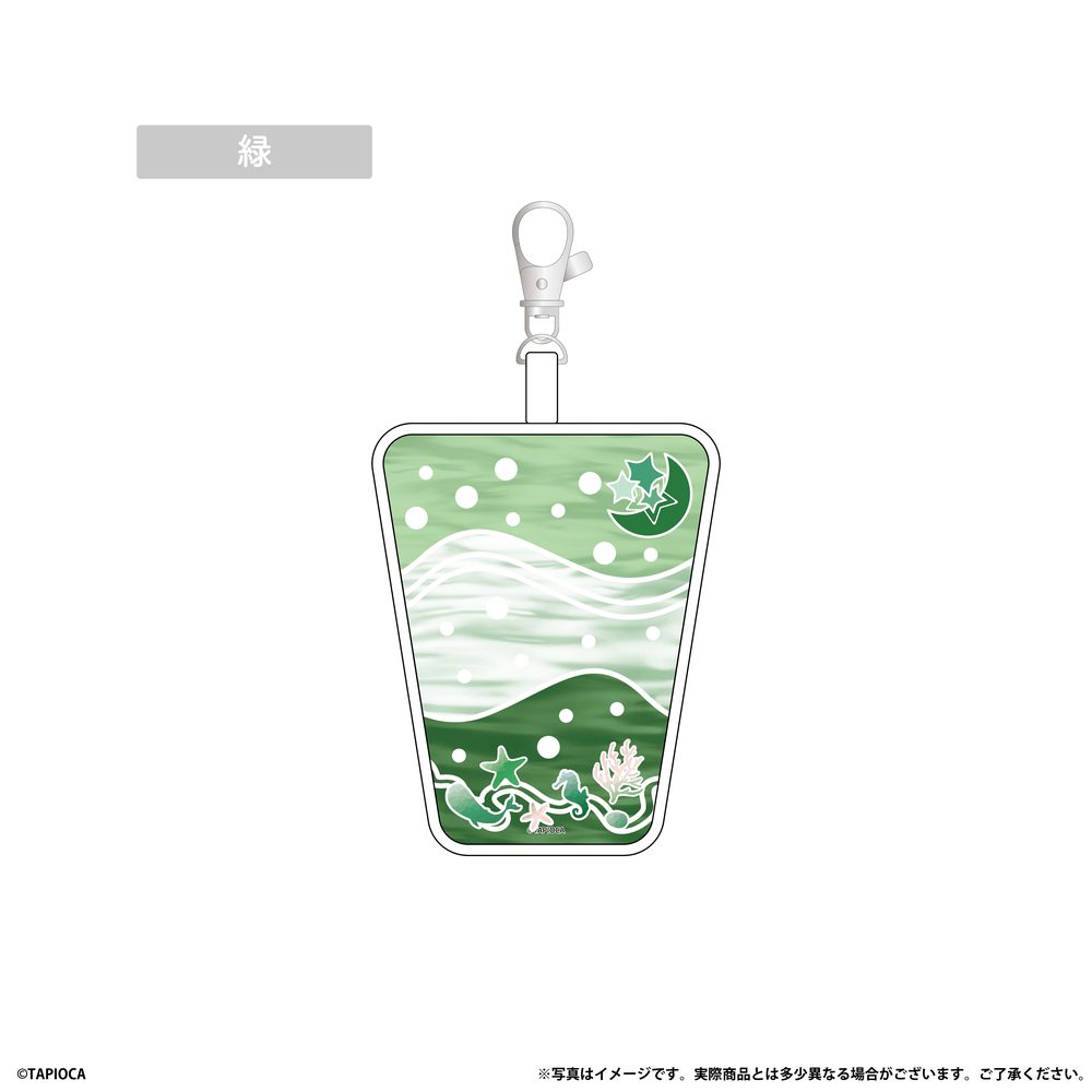 タピオカ オリジナル タピオカ海クリアポーチ 緑 (Tapioca Original Tapioca Sea Clear Pouch Green)