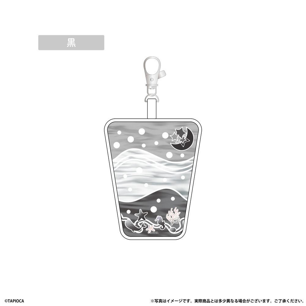 タピオカ オリジナル タピオカ海クリアポーチ 黒 (Tapioca Original Tapioca Sea Clear Pouch Black)