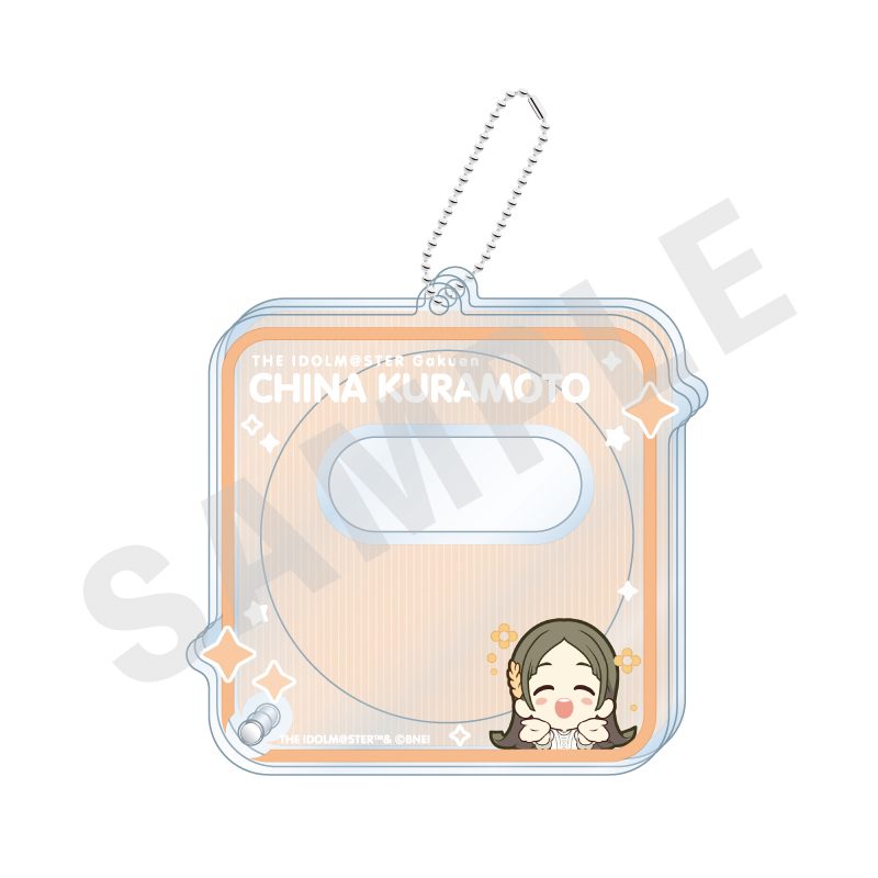 学園アイドルマスター -favorite series- アクリル缶バッジケース 倉本千奈 ("Gakuen Idolmaster" -Favorite Series- Acrylic Can Badge Case Kuramoto China)