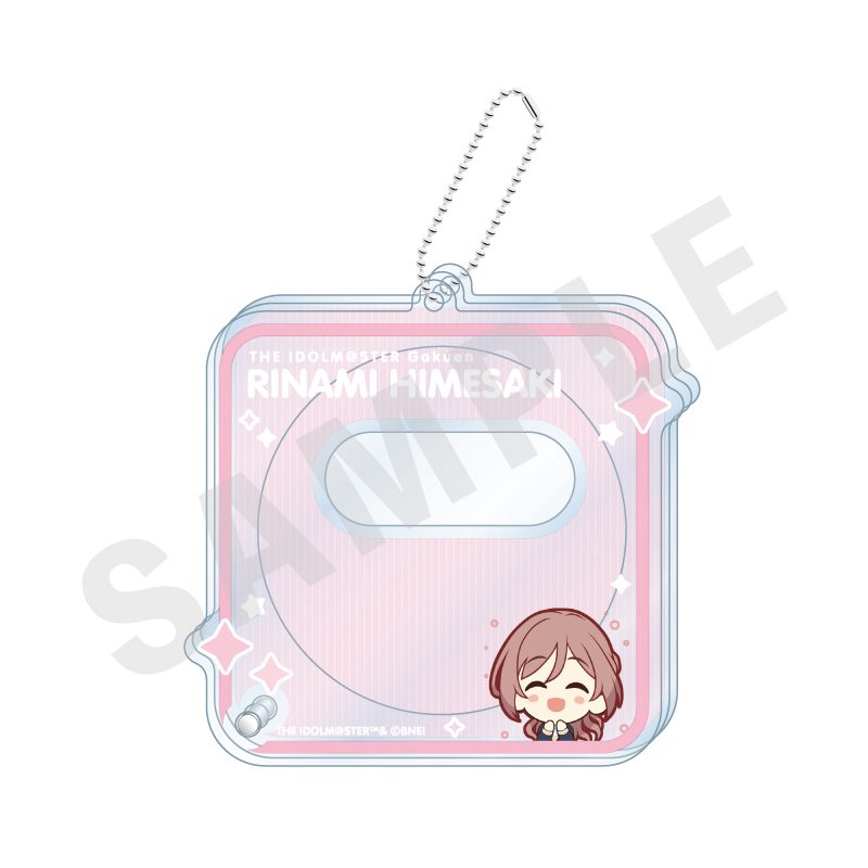 学園アイドルマスター -favorite series- アクリル缶バッジケース 姫崎莉波 ("Gakuen Idolmaster" -Favorite Series- Acrylic Can Badge Case Himesaki Rinami)
