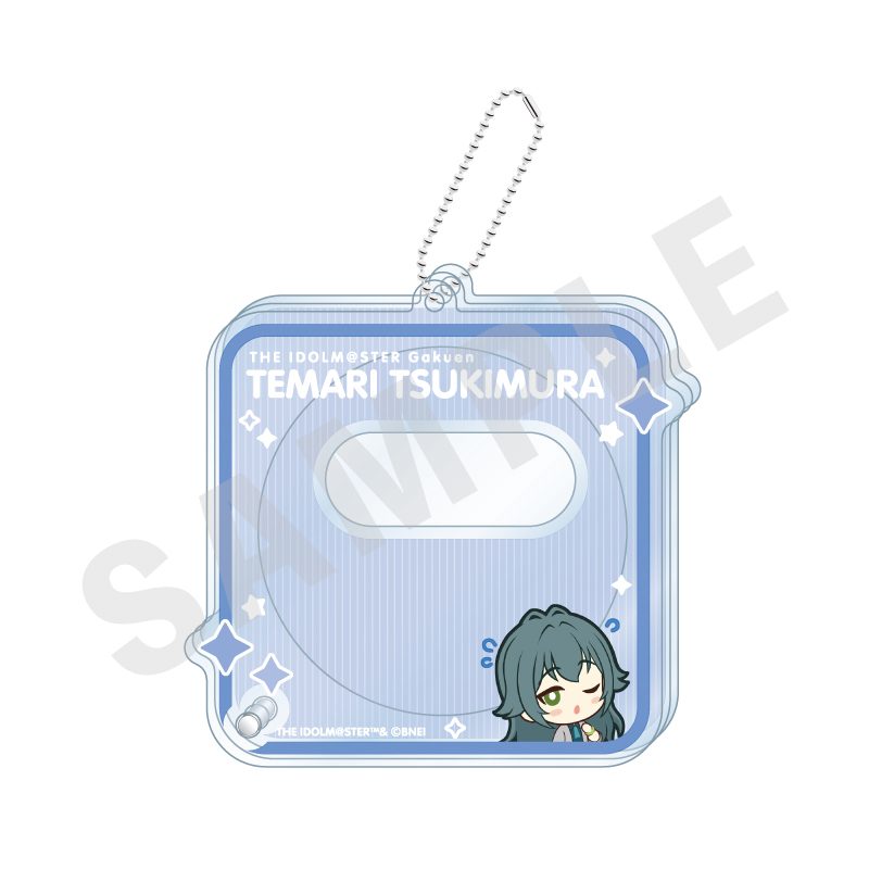 学園アイドルマスター -favorite series- アクリル缶バッジケース 月村手毬 ("Gakuen Idolmaster" -Favorite Series- Acrylic Can Badge Case Tsukimura Temari)