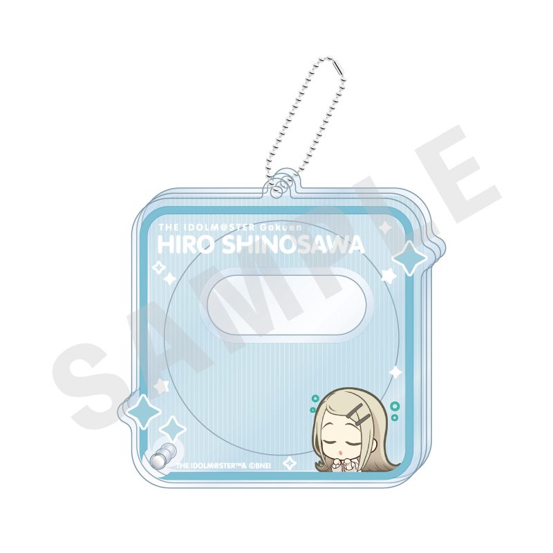 学園アイドルマスター -favorite series- アクリル缶バッジケース 篠澤広 ("Gakuen Idolmaster" -Favorite Series- Acrylic Can Badge Case Shinosawa Hiro)