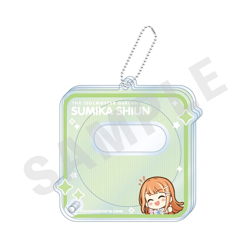 学園アイドルマスター -favorite series- アクリル缶バッジケース 紫雲清夏 ("Gakuen Idolmaster" -Favorite Series- Acrylic Can Badge Case Shiun Sumika)