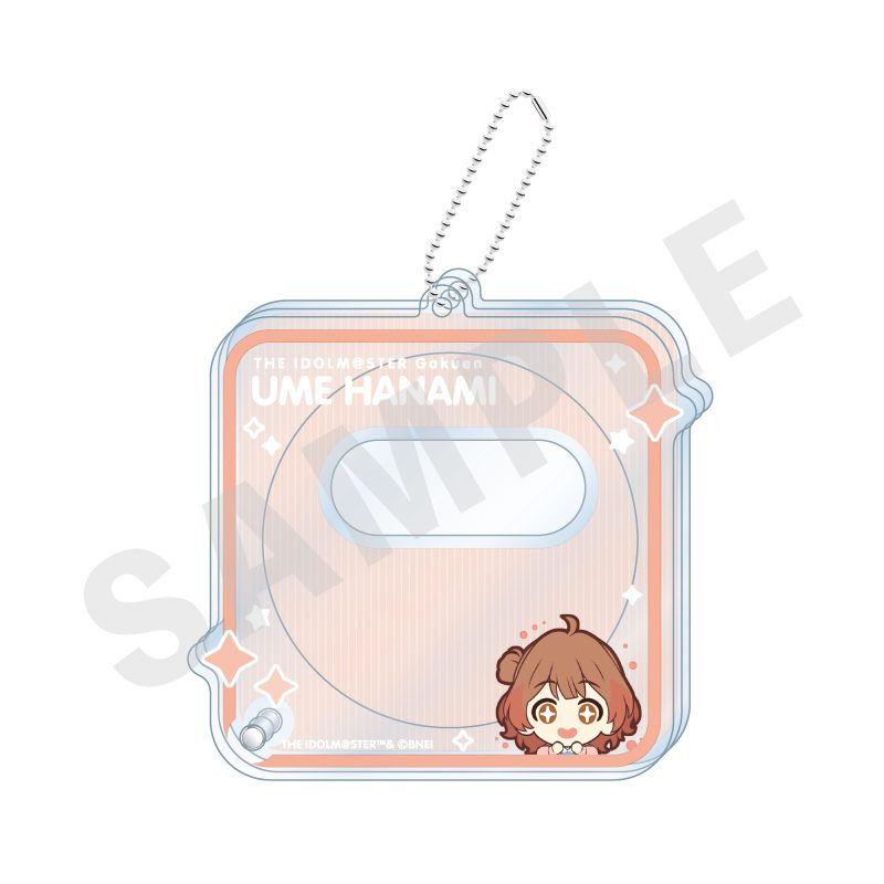 学園アイドルマスター -favorite series- アクリル缶バッジケース 花海佑芽 ("Gakuen Idolmaster" -Favorite Series- Acrylic Can Badge Case Hanami Ume)
