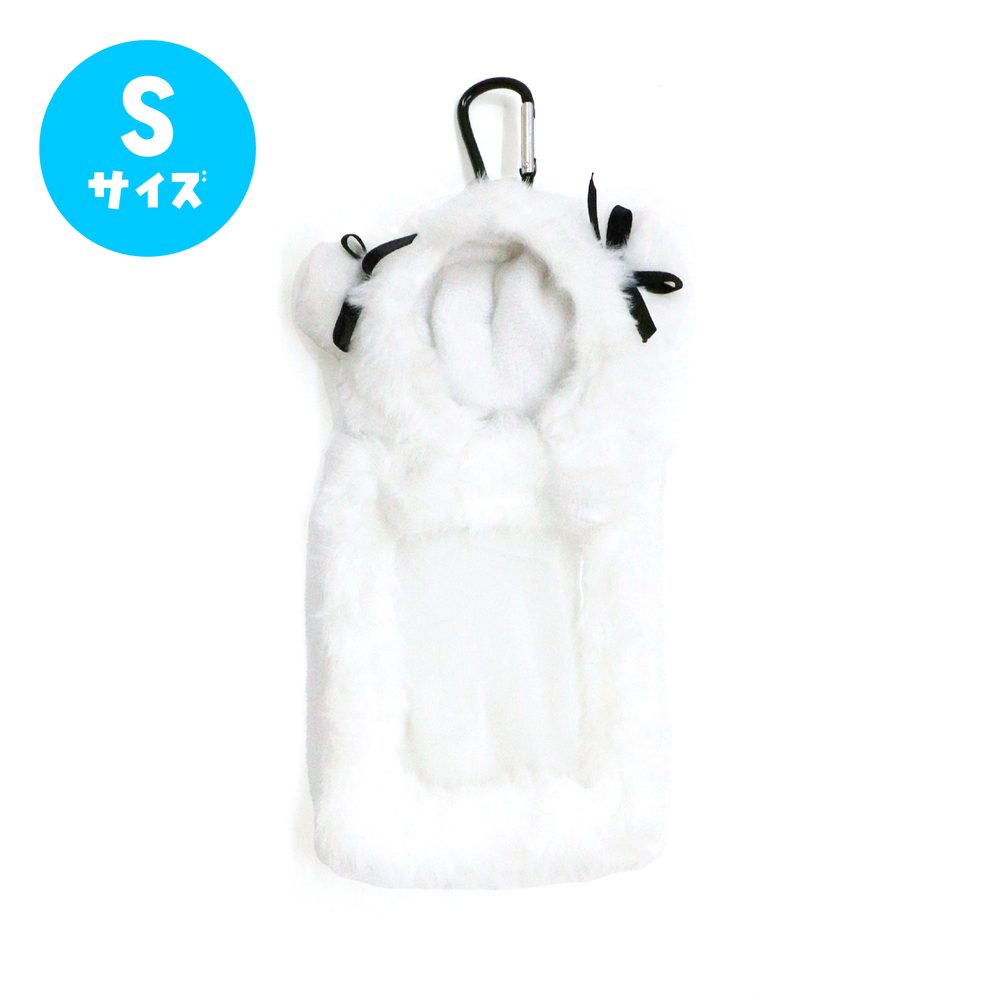 CONC-CO533 nui. ハグぬいトレカケース Sサイズ ホワイトベアVer. (nui. Hug Plush Trading Card Case S Size White Bear Ver.)
