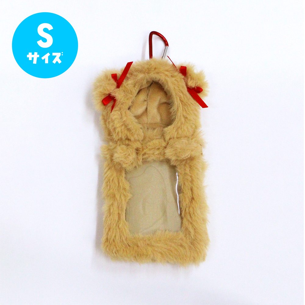 CONC-CO534 nui. ハグぬいトレカケース Sサイズ ブラウンベアVer. (nui. Hug Plush Trading Card Case S Size Brown Bear Ver.)